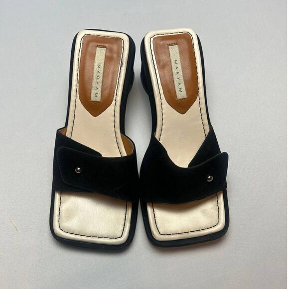 Maryam Eva Mules in Black Sz. 36 (US 5.5) - Picture 3 of 8